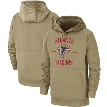 Men's Atlanta Braves Salute To Service KO Performance Hoodie - Olive