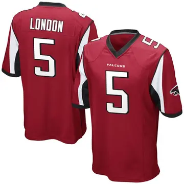 Men's Nike Drake London Red Atlanta Falcons Vapor F.U.S.E. Limited Jersey