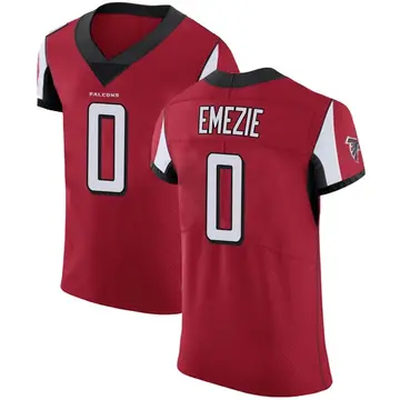 Parker Hesse Men's Nike Red Atlanta Falcons Alternate Custom Game Jersey Size: Extra Large