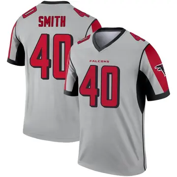 Keith Smith Youth Nike Black Atlanta Falcons Custom Game Jersey Size: Medium