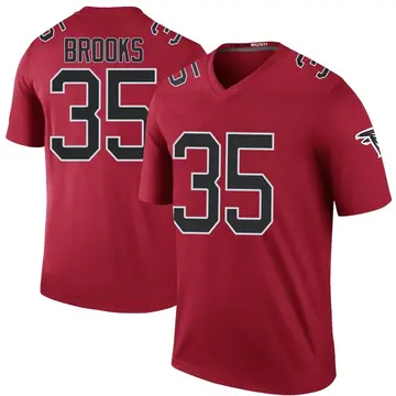 Natrone Brooks Youth Nike Red Atlanta Falcons Alternate Custom Game Jersey Size: Medium