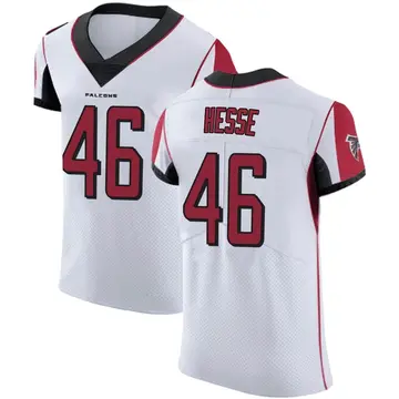 Parker Hesse Men's Nike Red Atlanta Falcons Alternate Custom Game Jersey Size: Extra Large