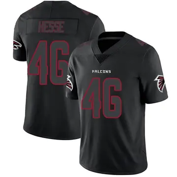 Parker Hesse Men's Nike Red Atlanta Falcons Alternate Custom Game Jersey Size: Extra Large