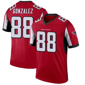 Men's Tony Gonzalez Atlanta Falcons Legend Red Jersey