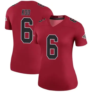 Atlanta Falcons Nike Road Game Jersey - White - Younghoe Koo - Youth