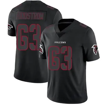 Atlanta Falcons Chris Lindstrom Red Color Rush Game Jersey - Bluefink