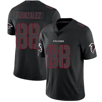 Youth Tony Gonzalez Atlanta Falcons Limited Black Impact Jersey